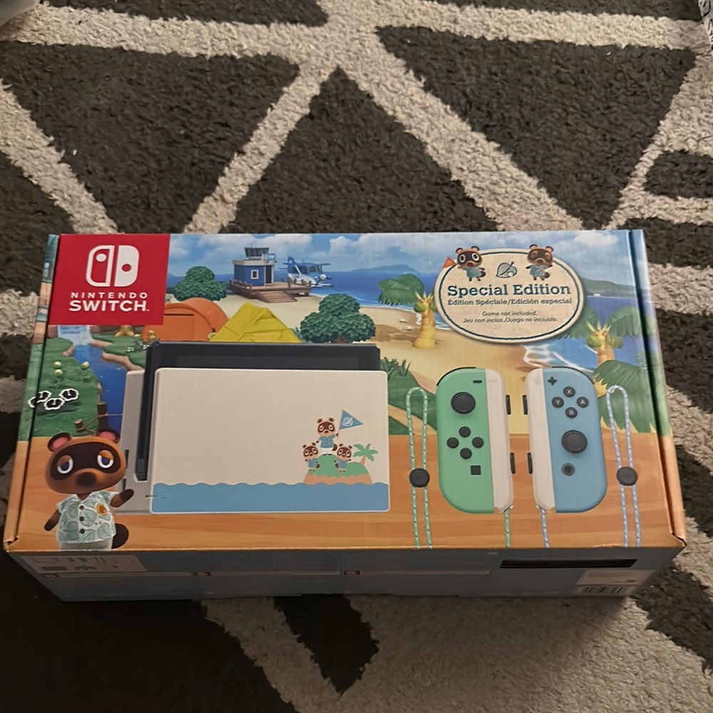 Nintendo Switch Animal Crossing Special Edition Console